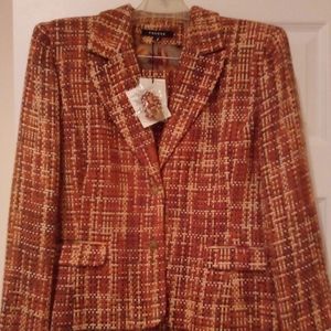 NEW Prague Women's Gorgeous Fall/winter Skirt Suit 16 NWT